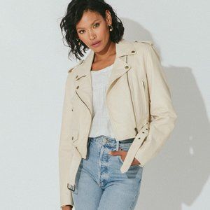 NWT Cleobella Novara Leather Jacket - Small